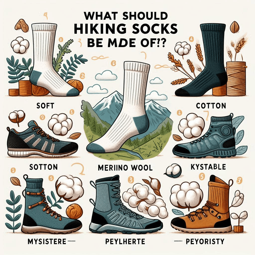 What Should Hiking Socks Be Made Of